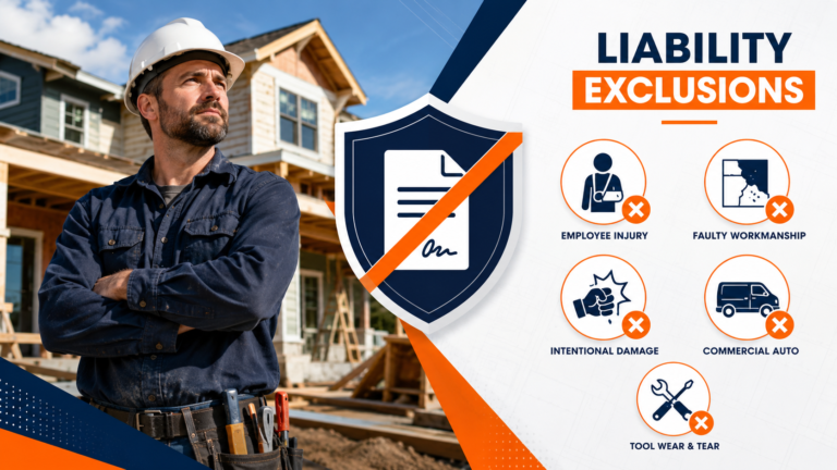 What Does Contractor General Liability Insurance Not Cover?
