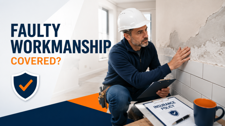 Does General Liability Insurance Cover Faulty Workmanship?