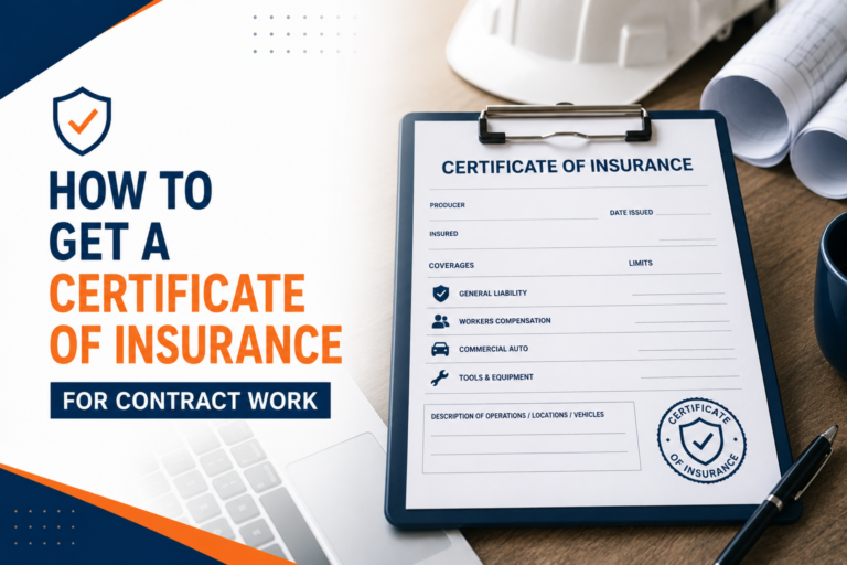 How to Get a Certificate of Insurance for Contract Work