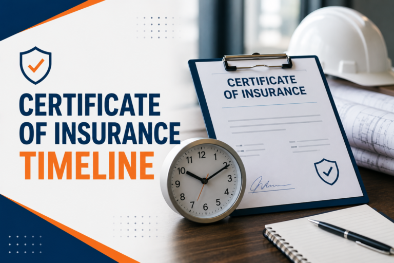 How Long Does It Take to Get a Certificate of Insurance?