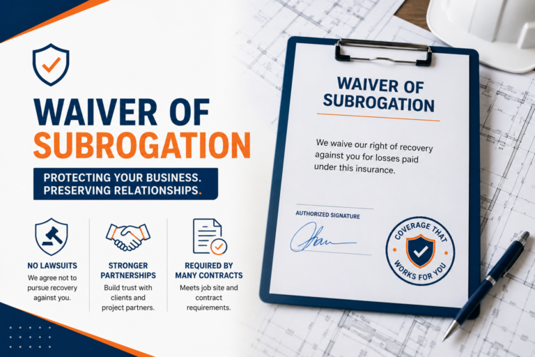 What Is a Waiver of Subrogation for Contractors?