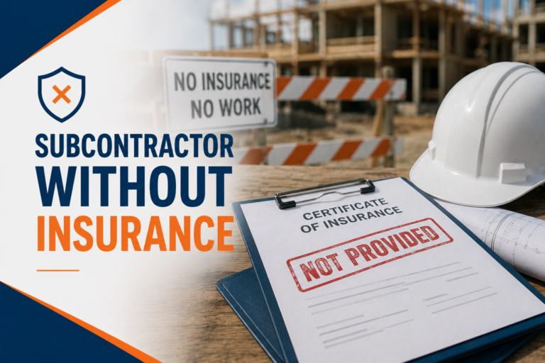 What Happens if a Subcontractor Does Not Have Insurance?