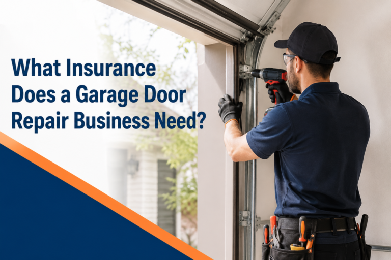 What Insurance Does a Garage Door Repair Business Need?