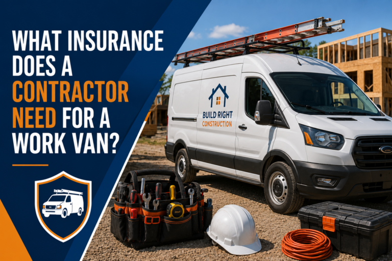 What Insurance Does a Contractor Need for a Work Van?
