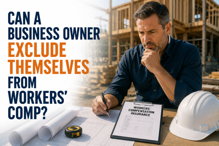 Can a Business Owner Exclude Themselves From Workers’ Comp?