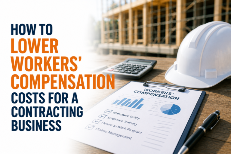How to Lower Workers’ Compensation Costs for a Contracting Business