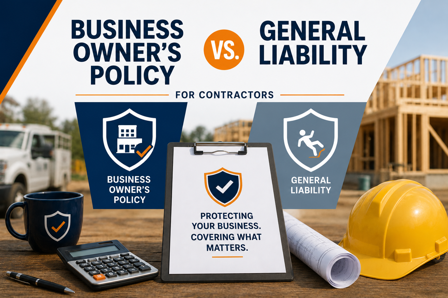 Business Owner’s Policy vs. General Liability for Contractors