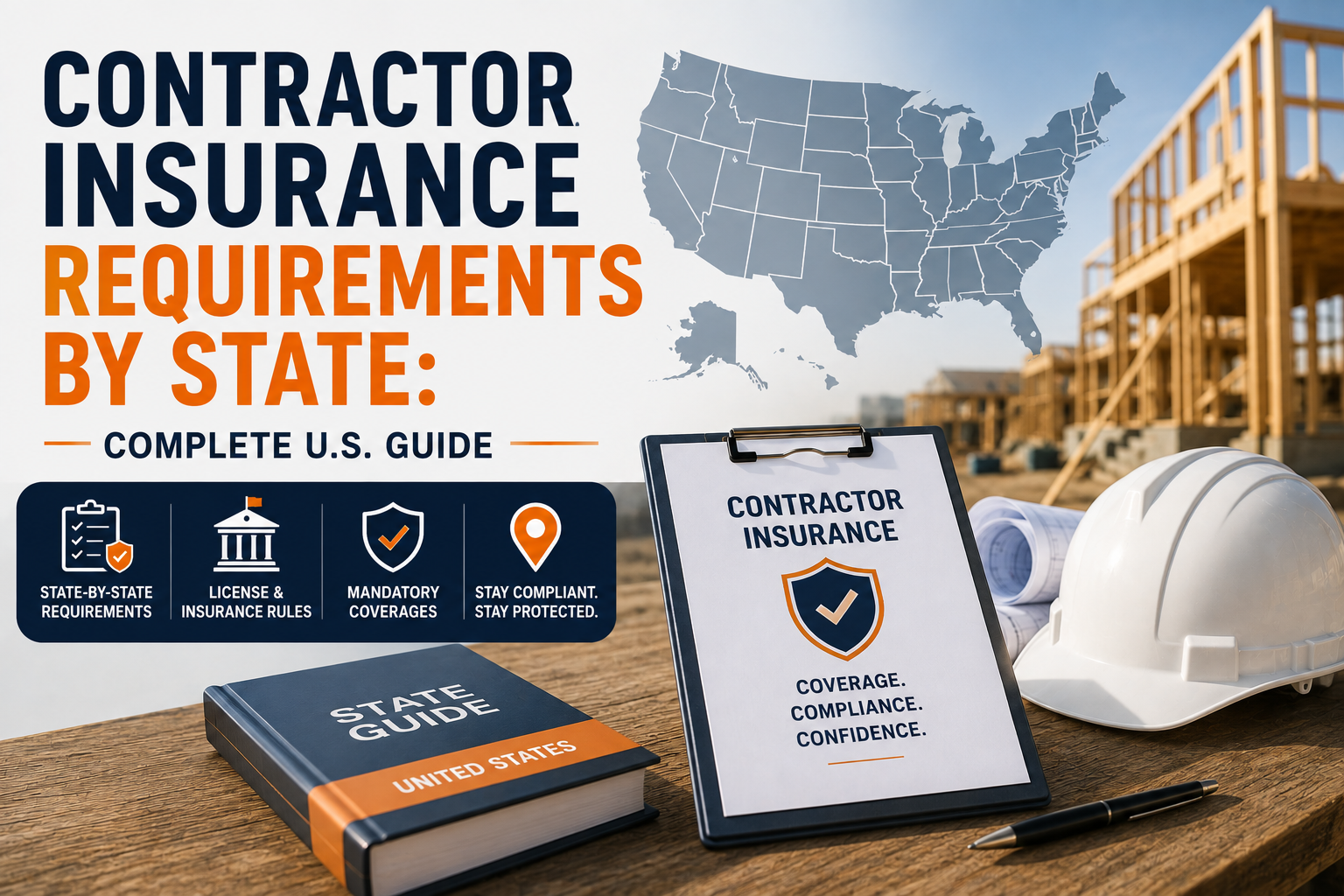 Contractor Insurance Requirements by State: Complete U.S. Guide